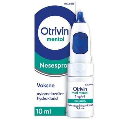 Otrivin Menthol 1 mg/ml Nesespray (10 ml)