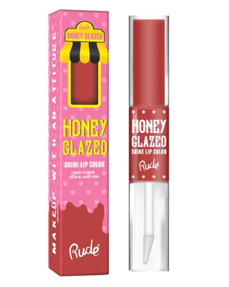Rude Cosmetics Honey Glazed Shine Lip Color Cronuts 3 g