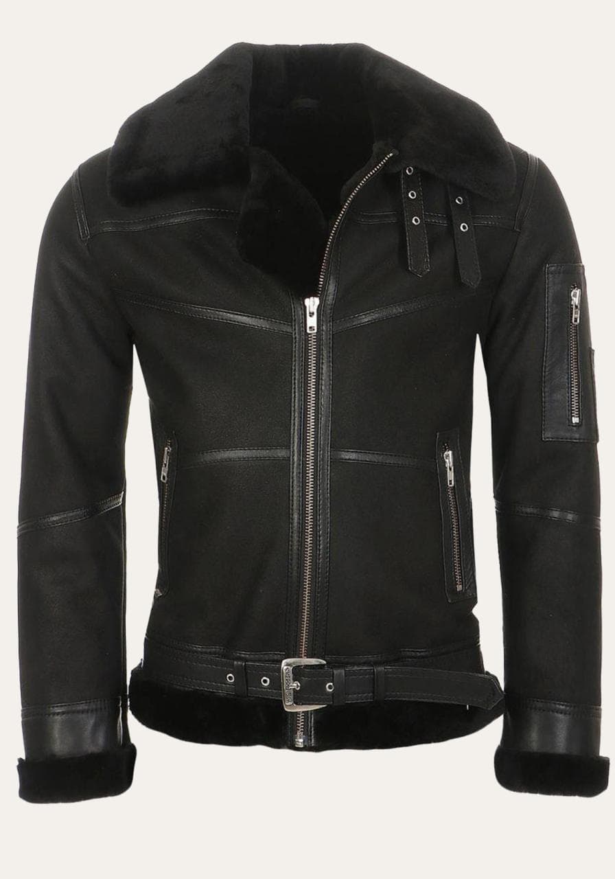 Bomberjacke - B16 - Größe: M | Farbe: Model 7 - Schwarz