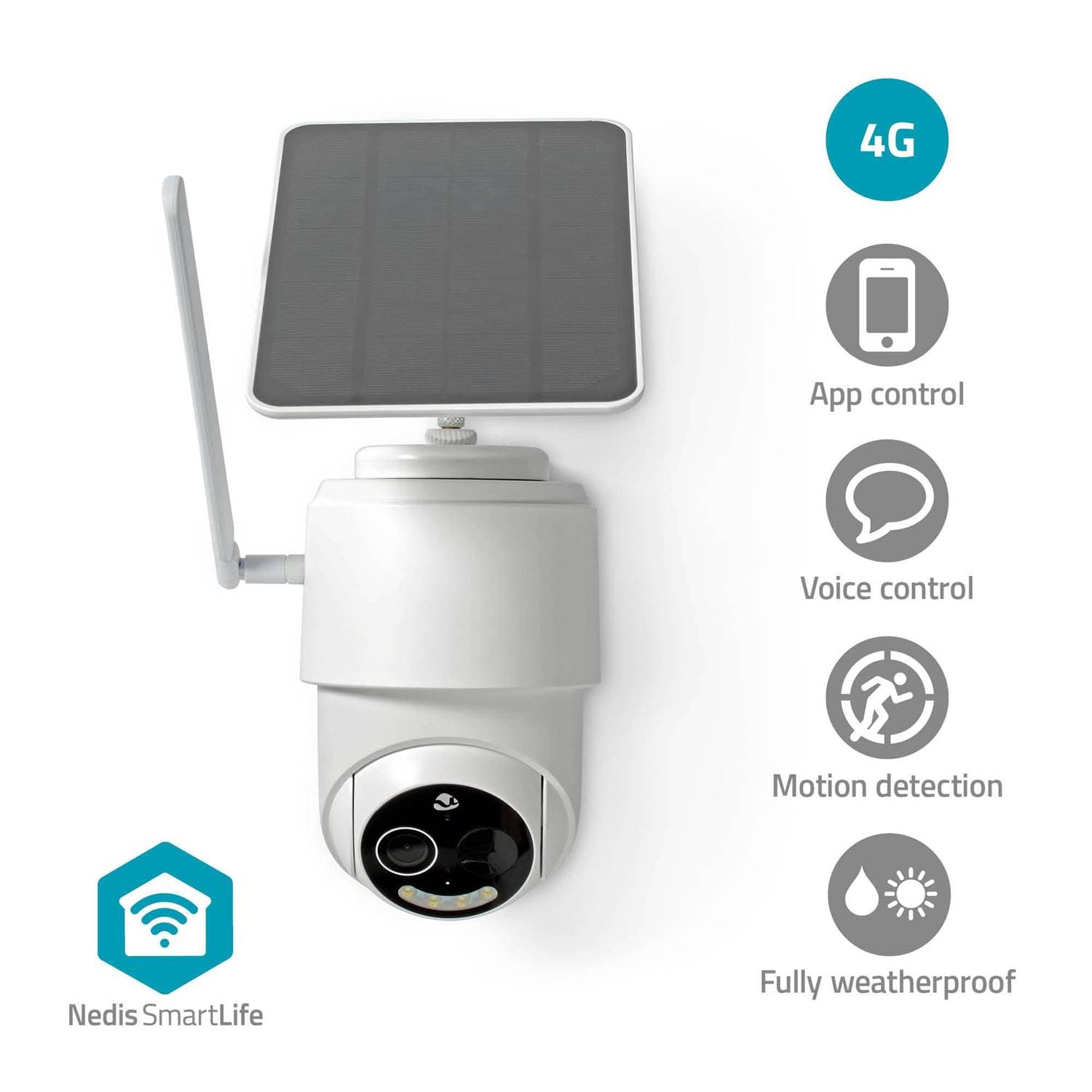 Nedis SmartLife Utomhuskamera SIMCBO50WT