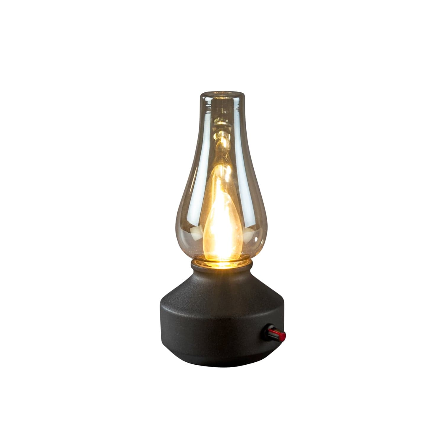 Konstsmide Bordslampa laddbar svart