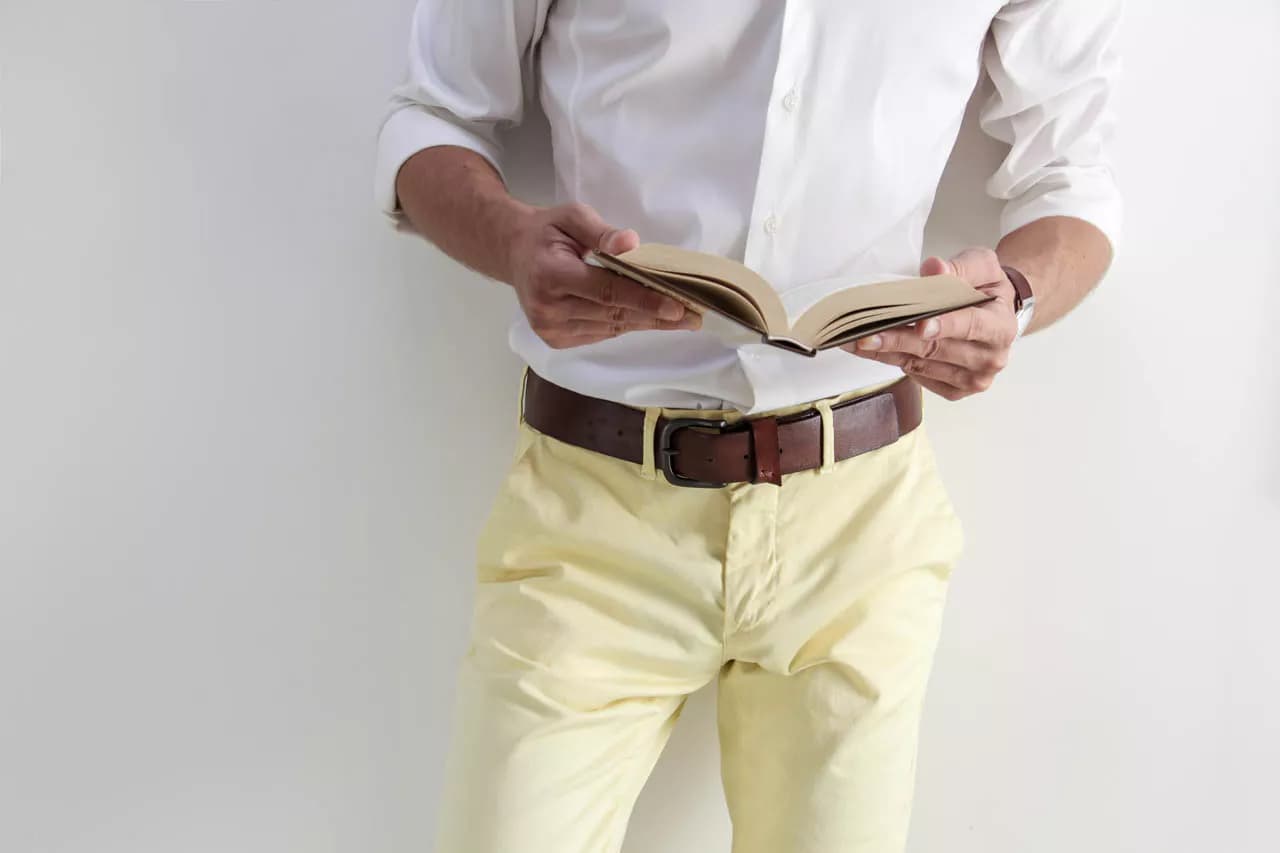 Black pants - Yellow