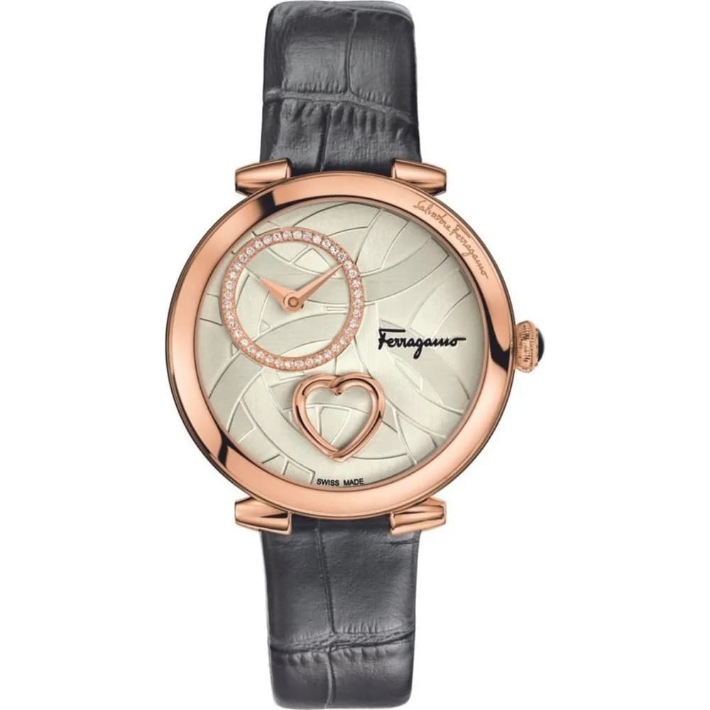 Salvatore Ferragamo Cuore Diamond Ladies Watch FE2050016
