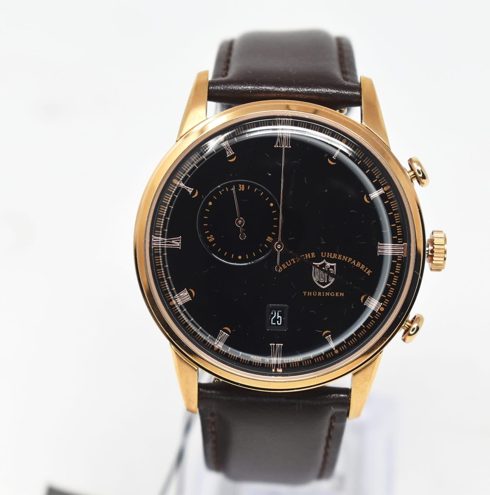 Dufa Deutsche Uhrenfabrik Unisex Watch with Leather Strap DF-9007-05