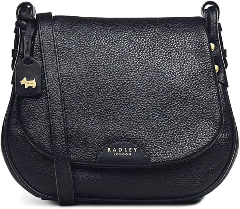 RADLEY Bonchurch Road Medium Flapover Black Shoulder Bag H6144001