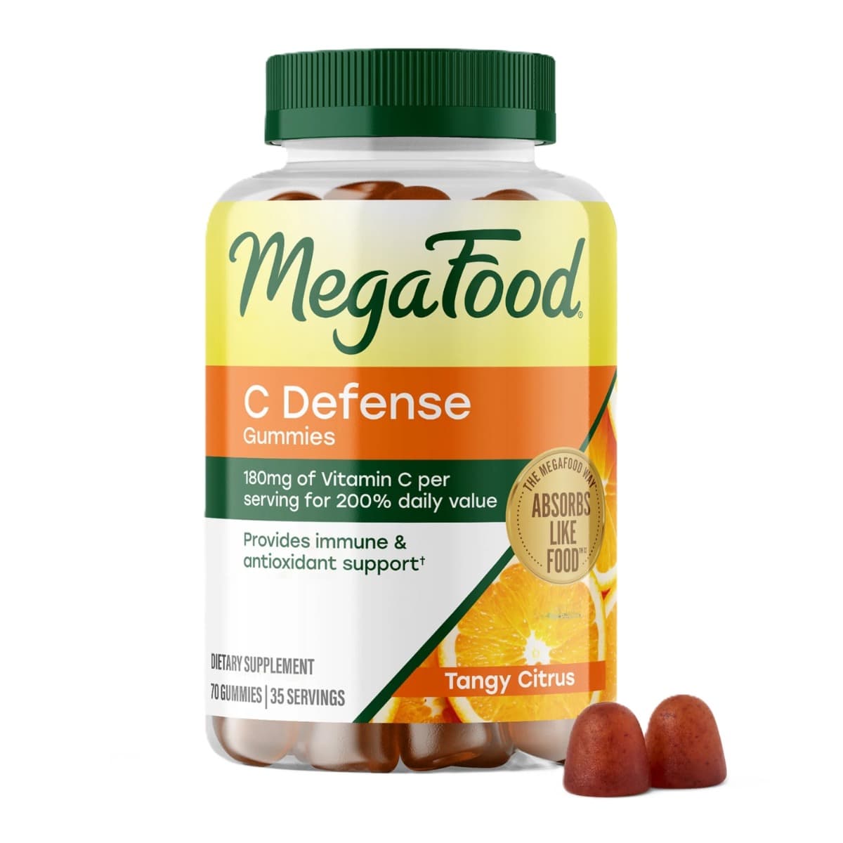 MegaFood C Defense Gummies 70 gummies