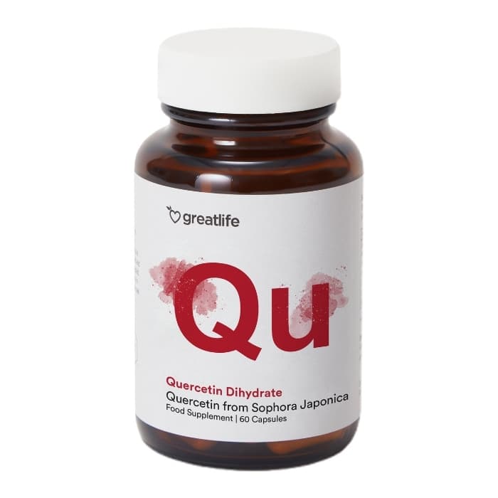 Greatlife Quercetin-dihydrat 60 kapsler