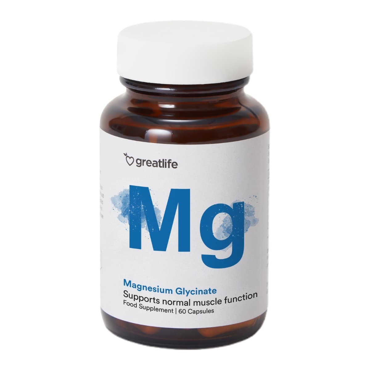 Greatlife Magnesiumbisglycinat 60 kapsler