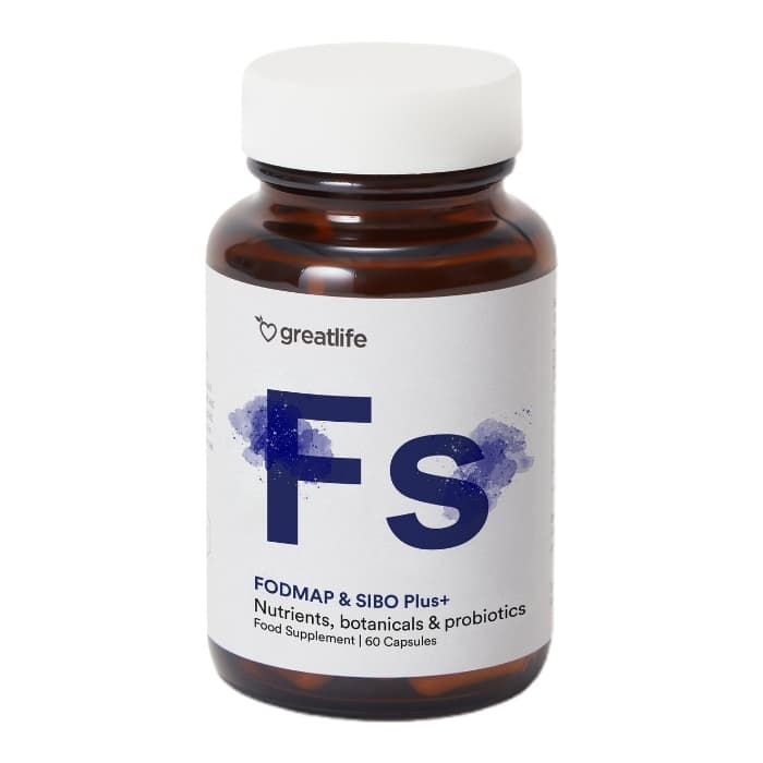 Greatlife  FODMAP & SIBO Plus+ 60 kapsler