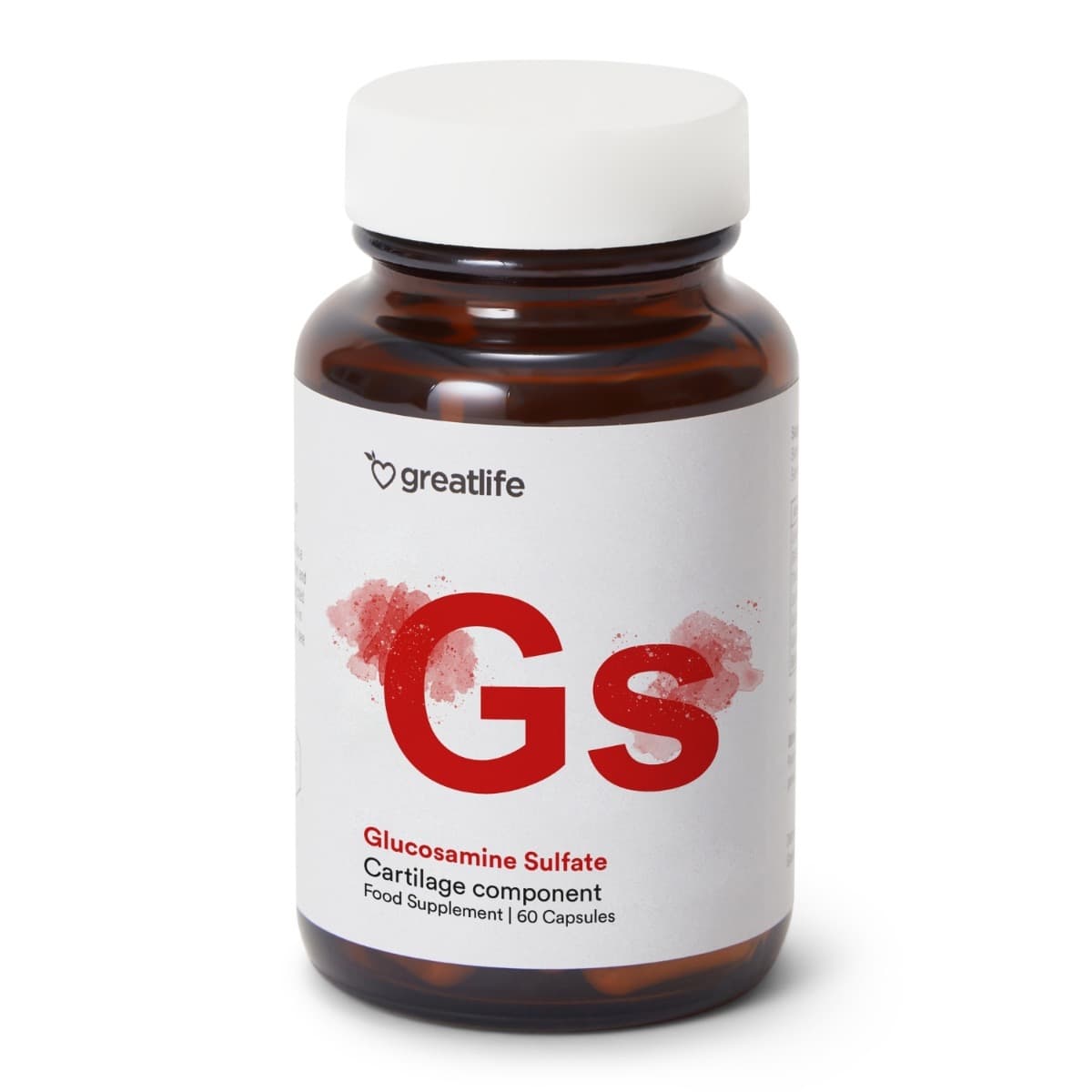 Greatlife Glukosaminsulfat 60 kapsler