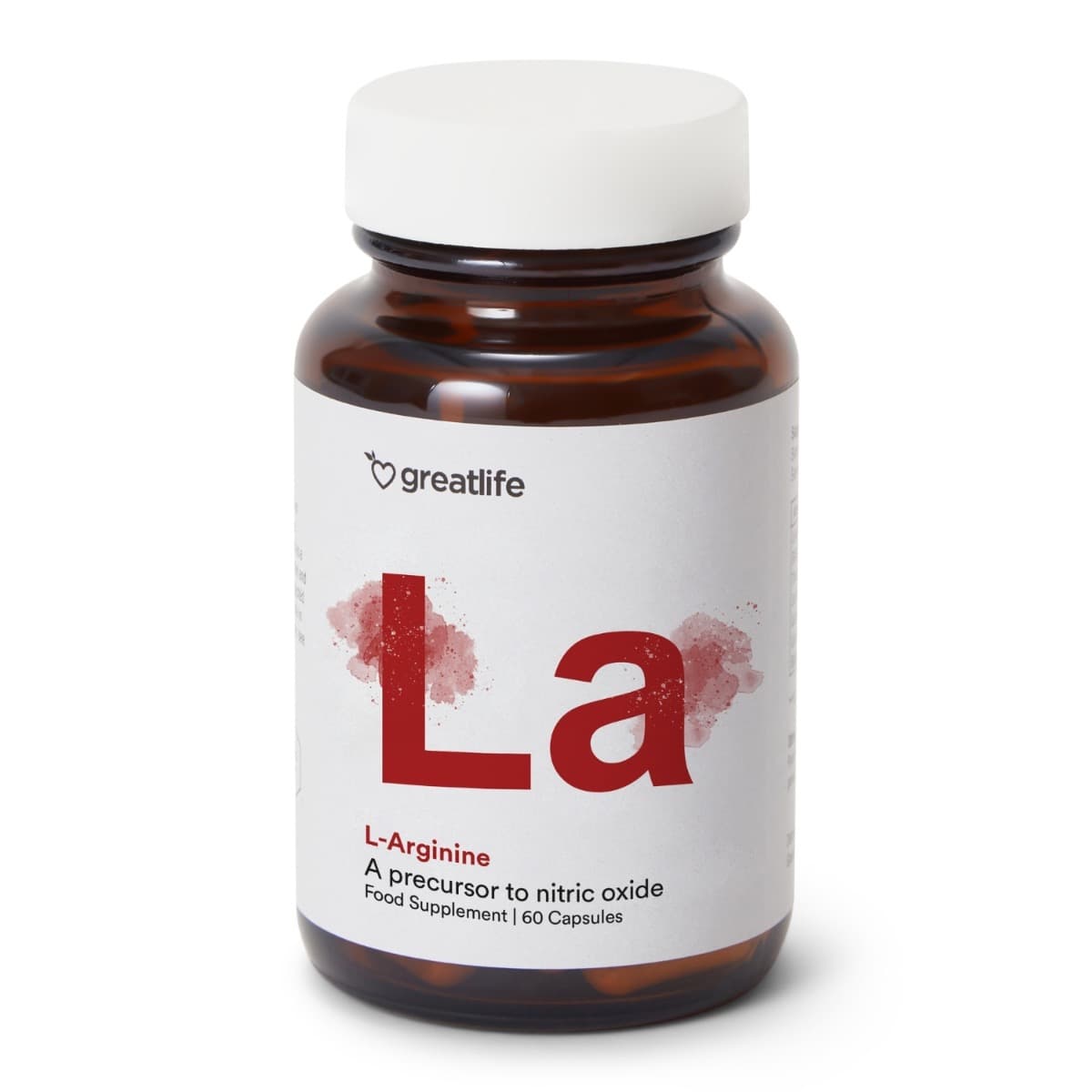 Greatlife L-Arginin 60 kapsler