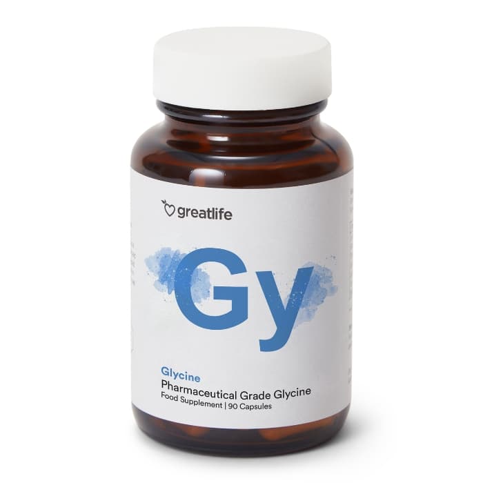 Greatlife Glycin – Farmasøytisk kvalitet 90 kapsler