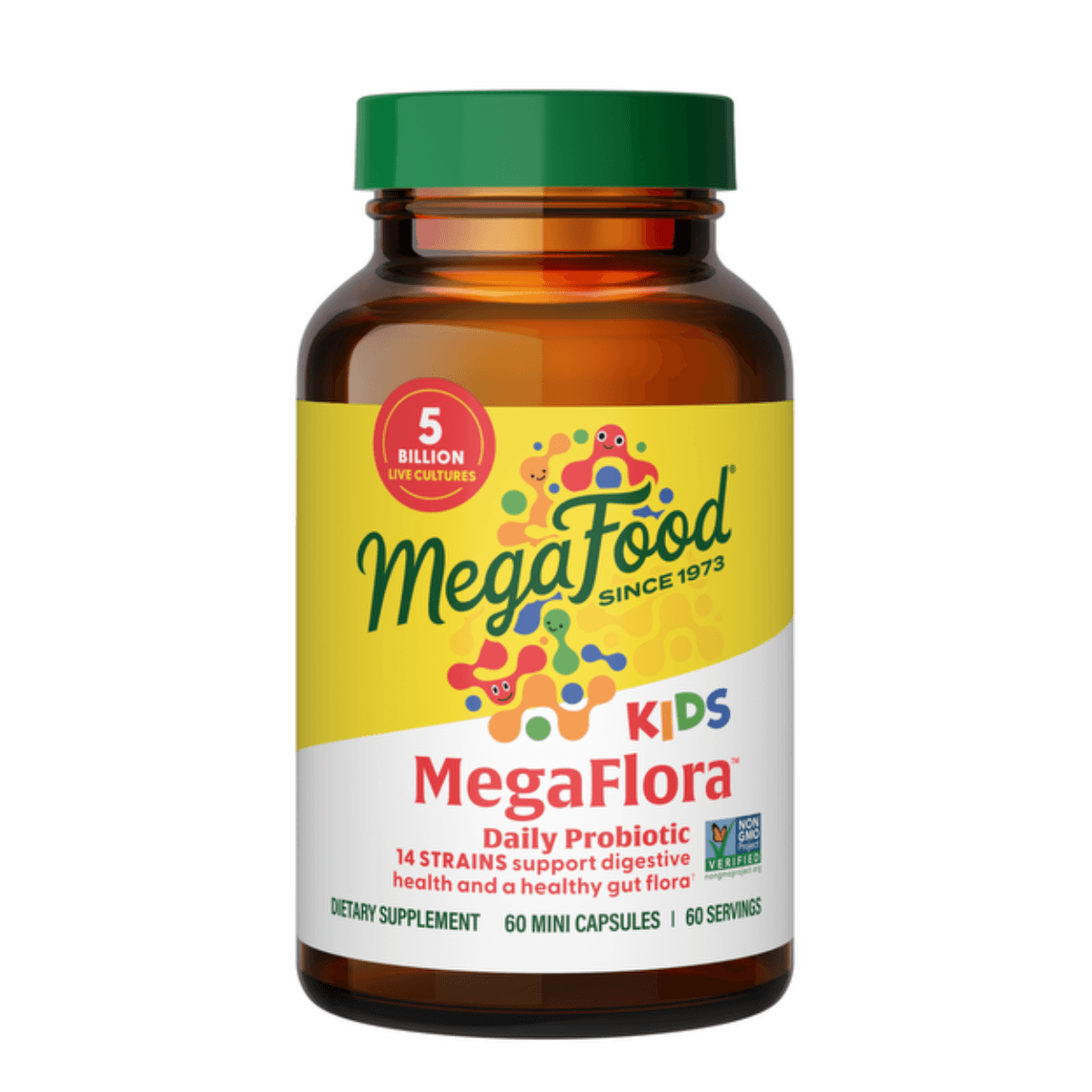 MegaFood MegaFlora Kids 60 kapsler