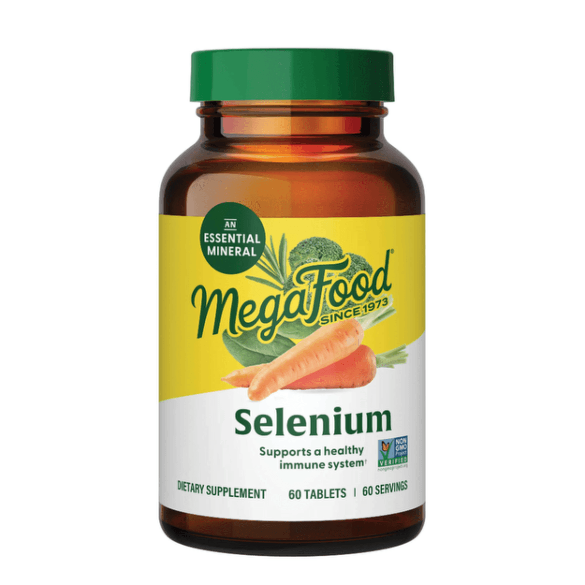 MegaFood Selenium 60 tabletter