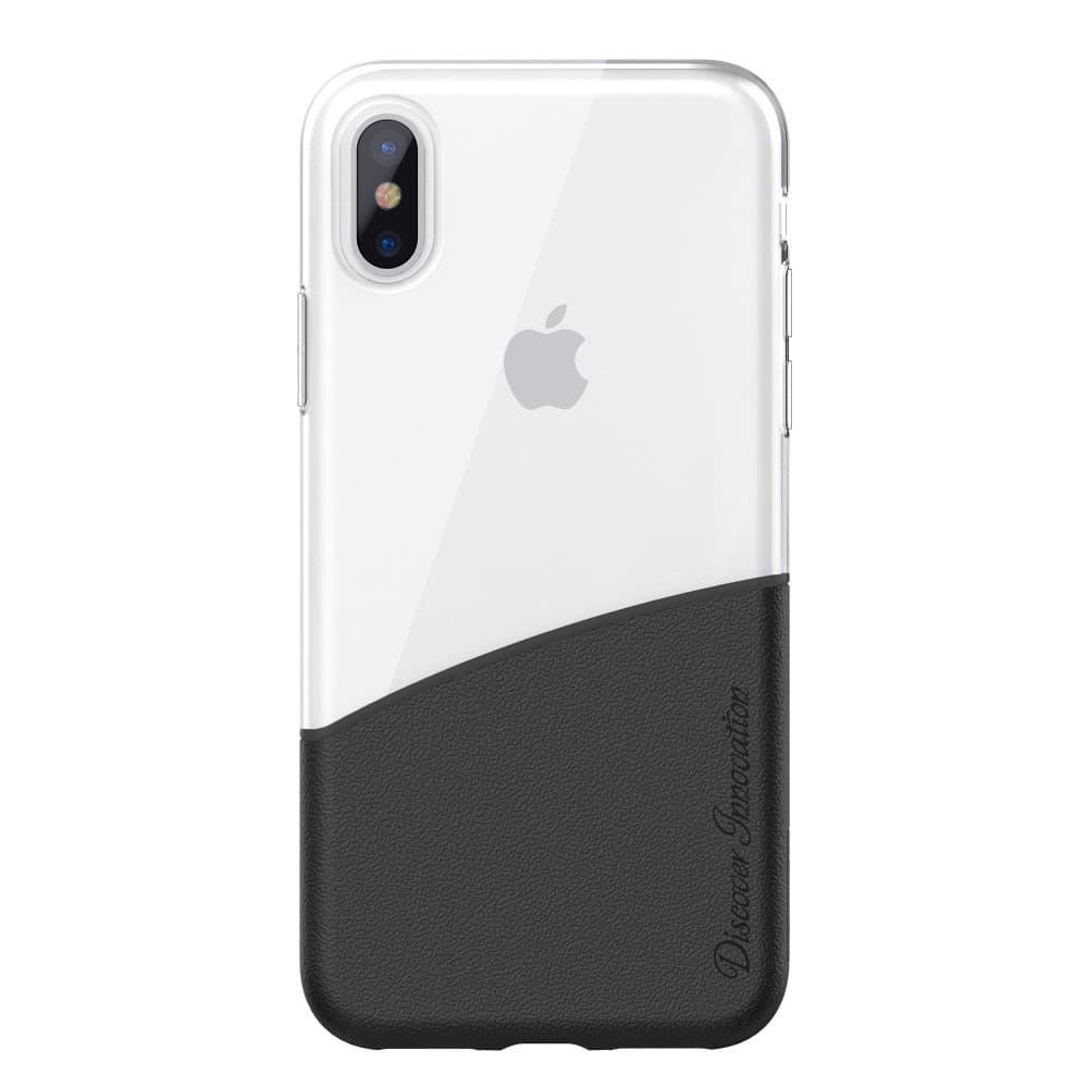Nillkin Half Case - Deksel - iPhone X/Xs - Svart
