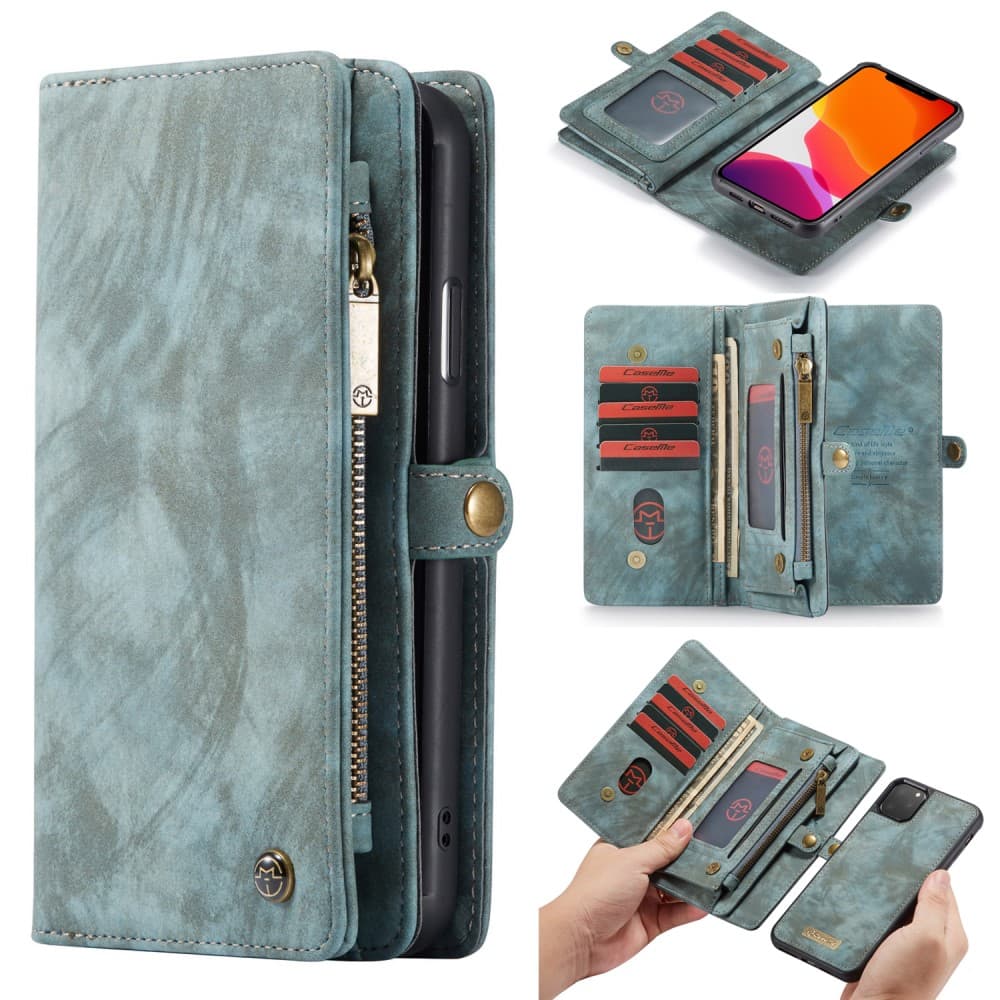 CaseMe Vintage 2-in-1 (iPhone 11 Pro Max) - Blågrønn