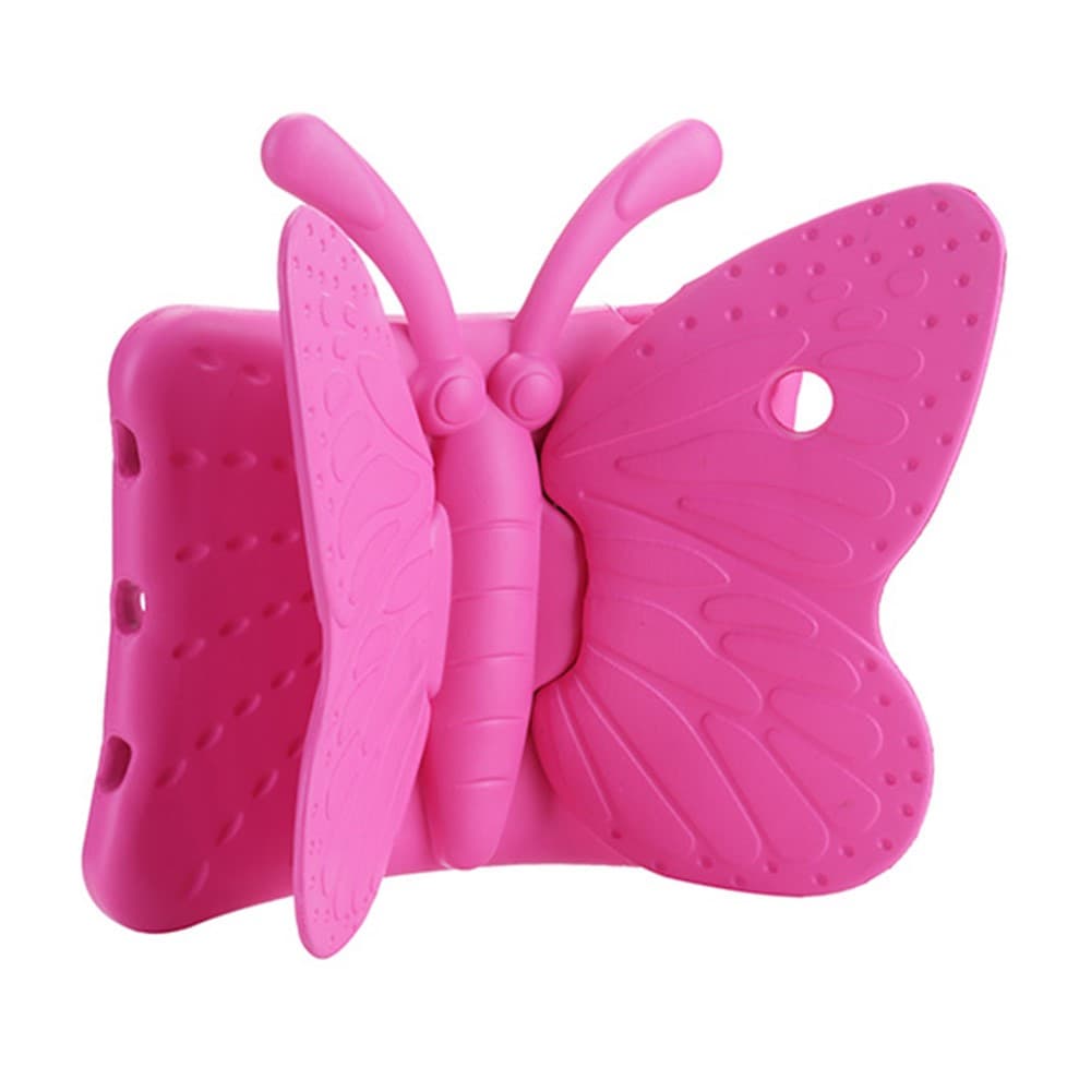 Trolsk Barnedeksel 3D Sommerfugl med Stativ (iPad Pro 9,7/iPad Air 2/1) - Rosa