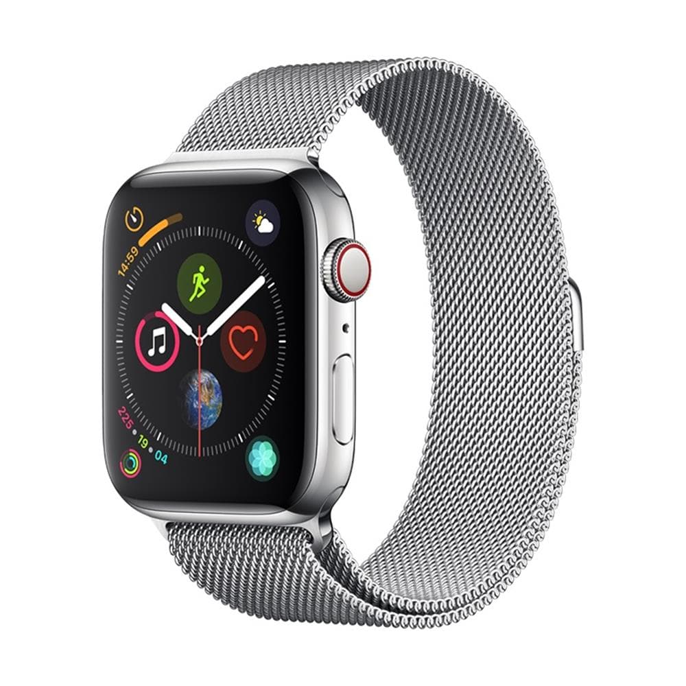Devia Milanese Strap (Apple Watch 42/41/40/38mm) - Sølv