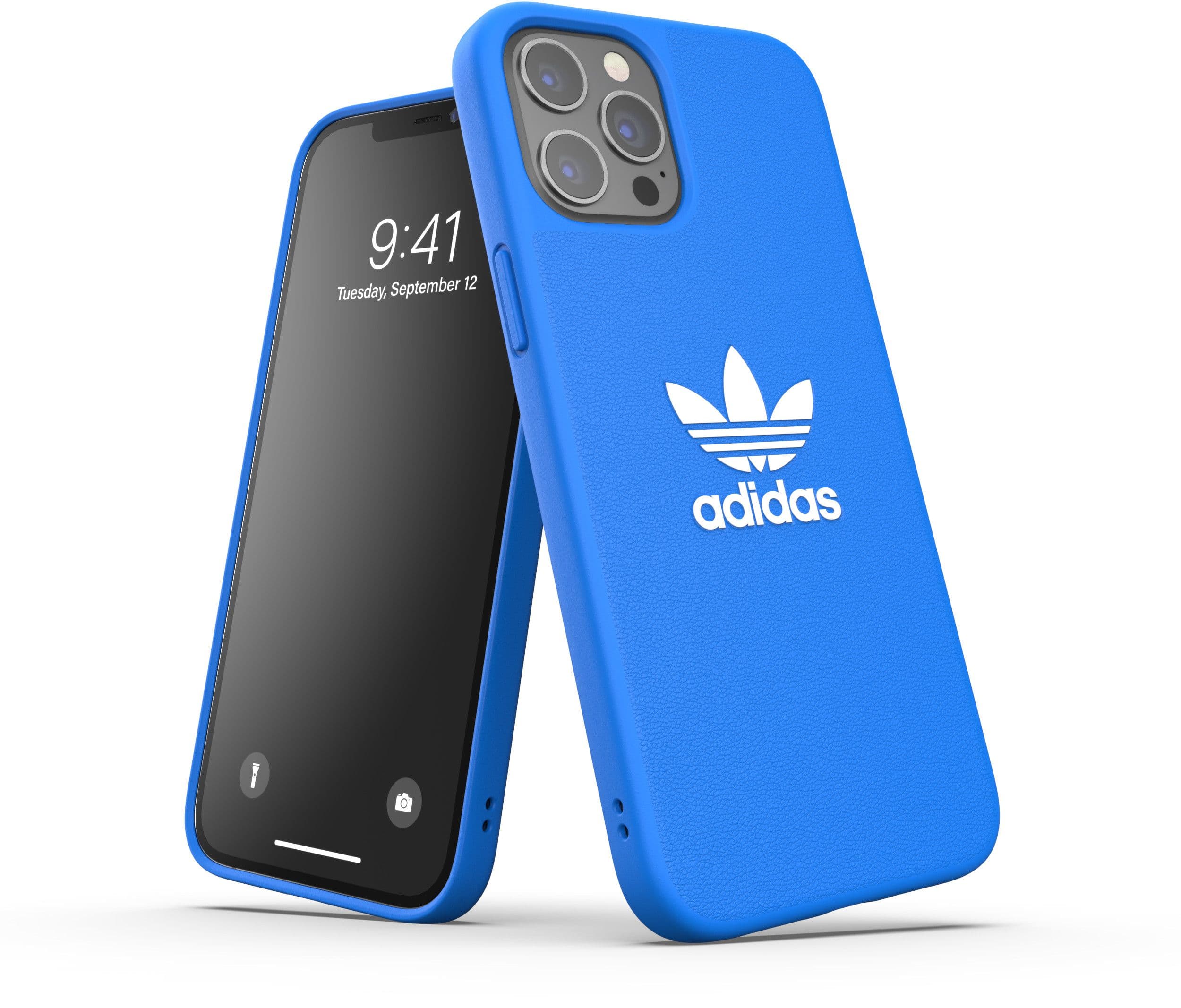 Adidas ELLER Basic støpt deksel (iPhone 12 Pro Max) - Blå