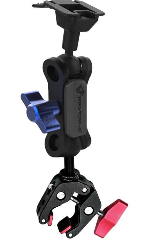 Armor-x Heavy-Duty G-Clamp Mount One-Lock Tablet