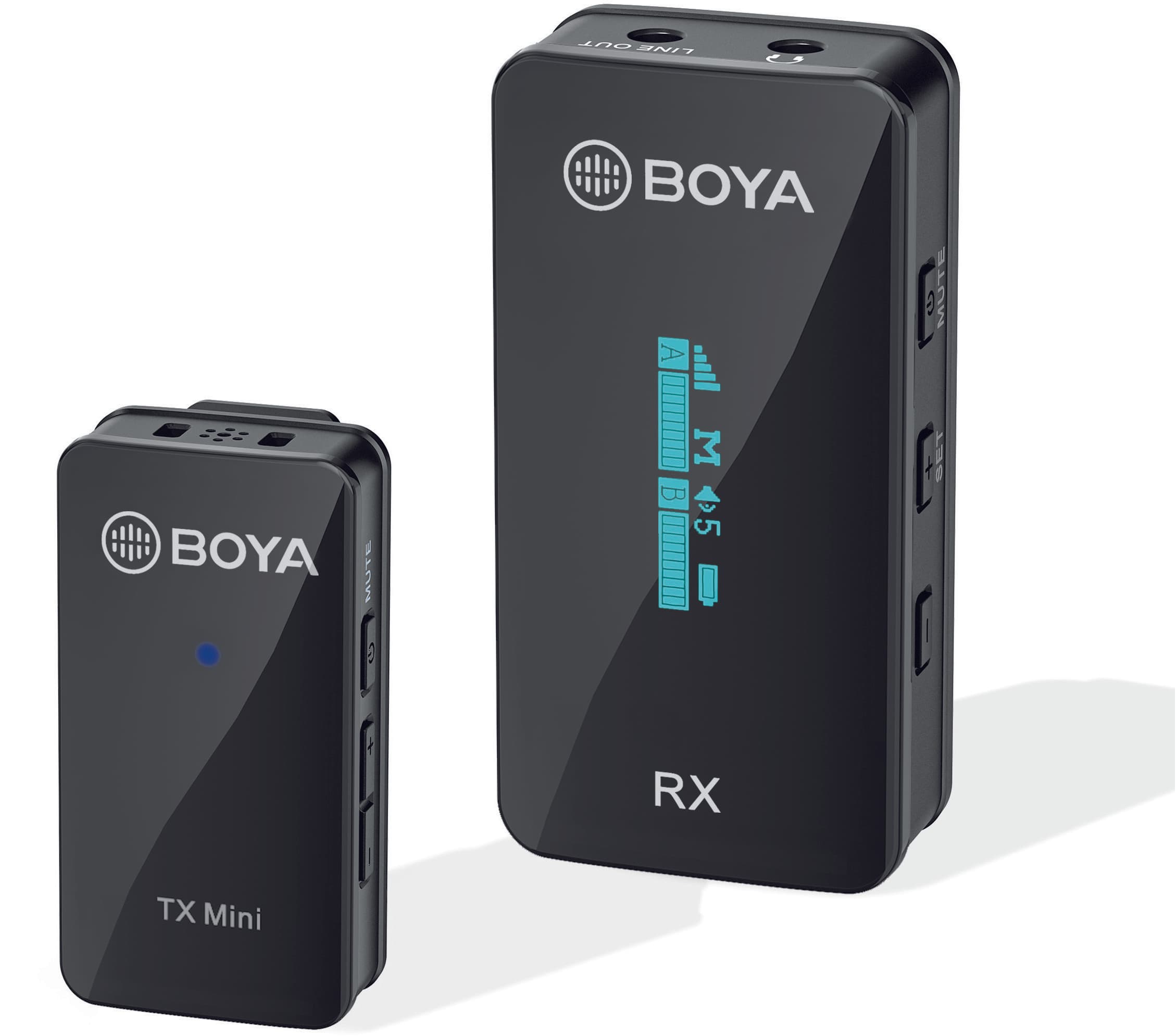 Boya BY-XM6-S1 Mini trådløs mikrofon 3,5 mm