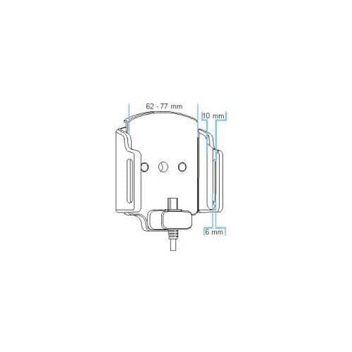 Brodit Aktiv holder for fast installasjon 527840