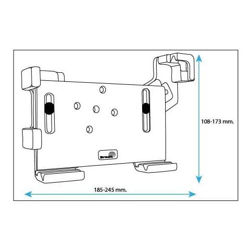 Brodit Passiv holder med kulesvivel 511615