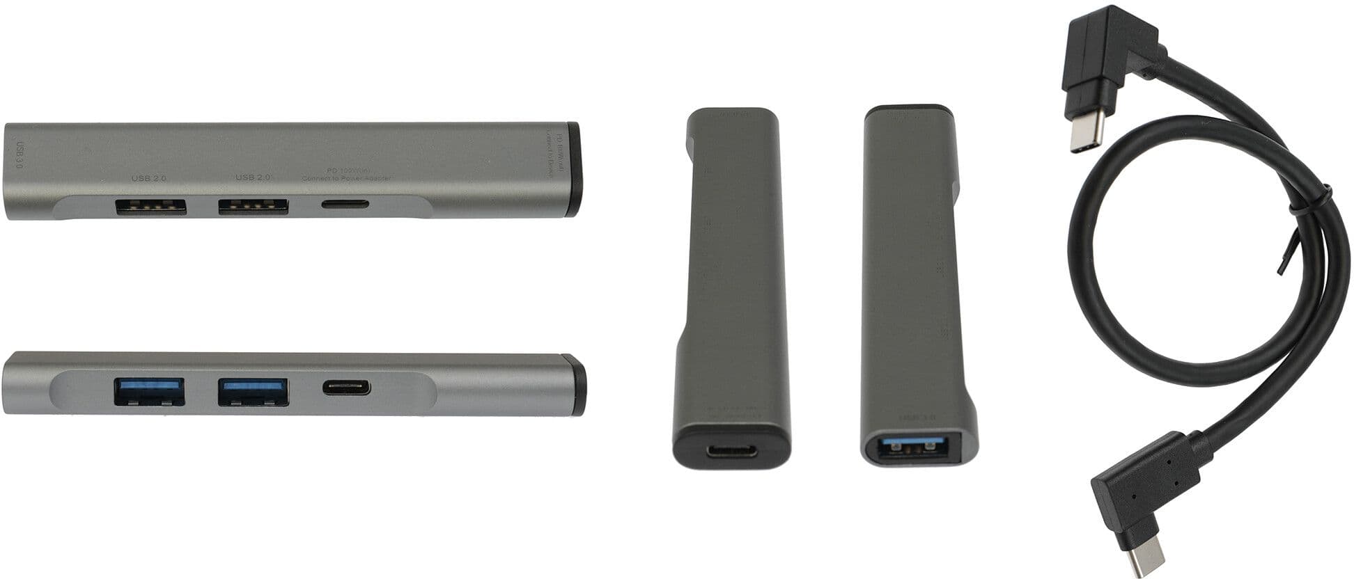 Brodit 4-i-1 USB-C Hub 216408