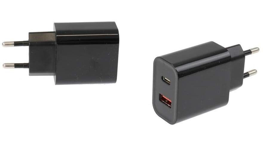 Brodit 945028 Vegglader USB-A + USB-C