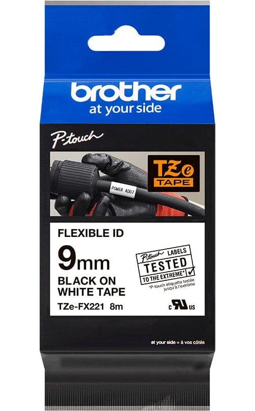 Brother TZe Tape Flexible - 9mm