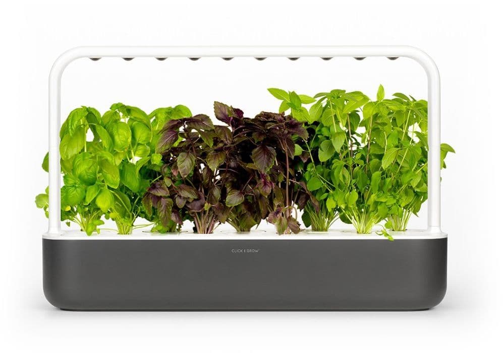 Click And Grow Smart Garden 9 Start Kit - Smart dyrkning - Grå