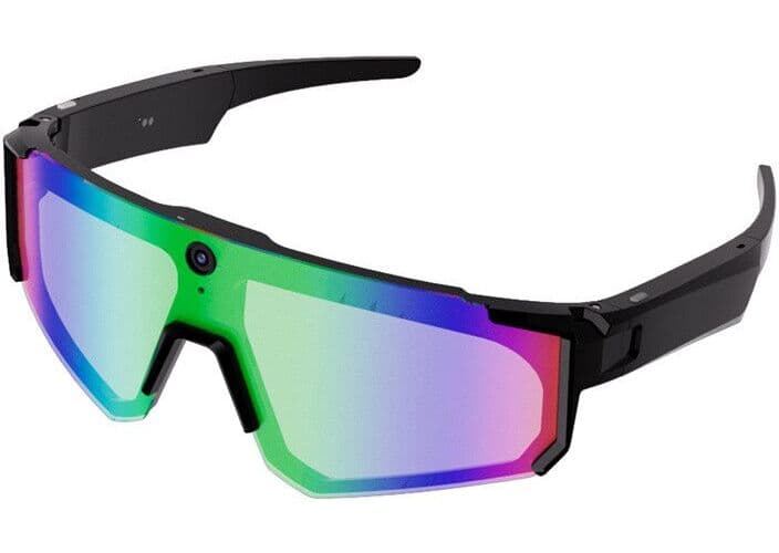 Colmi V06 Smart AI Sports Sunglasses - Svart/Blå