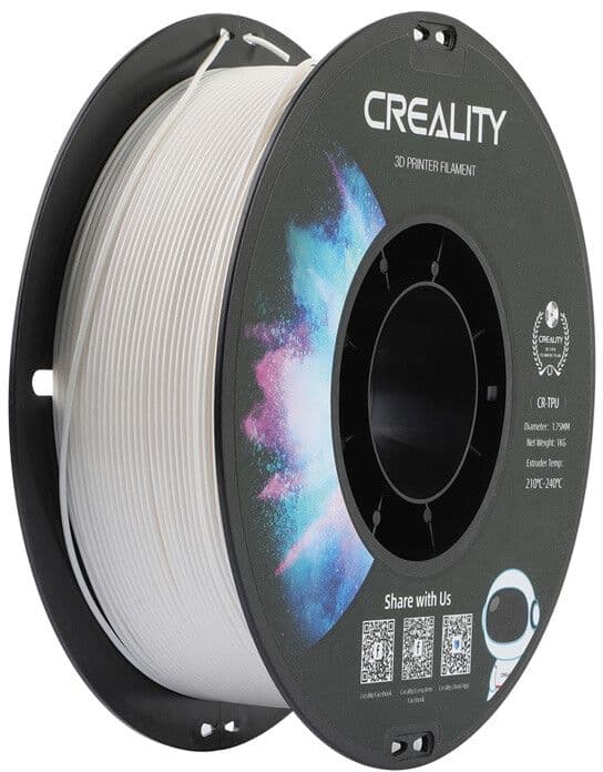 Creality TPU Filament 1,75mm 1 kg - Vit