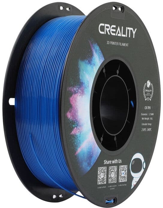 Creality TPU Filament 1,75mm 1 kg - Blå