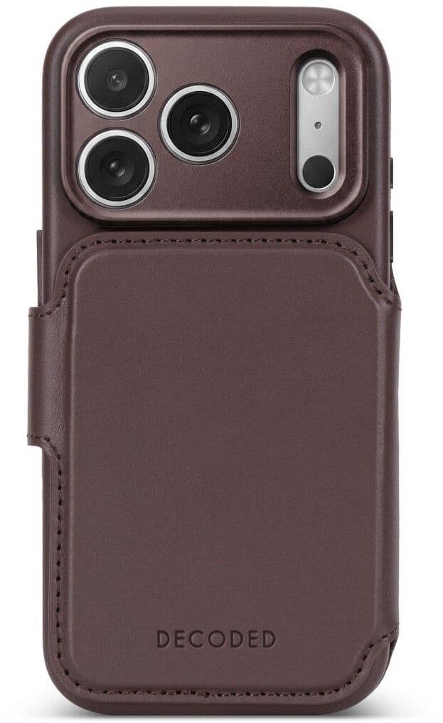 Decoded Detachable Wallet (iPhone 17 Pro/18 Pro) - Brun