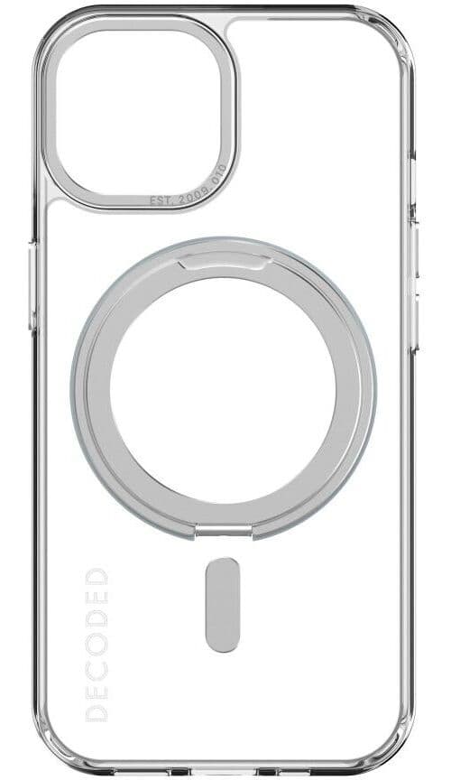 Decoded resirkulert plastløkkestativ bakdeksel (iPhone 15) - Transparent