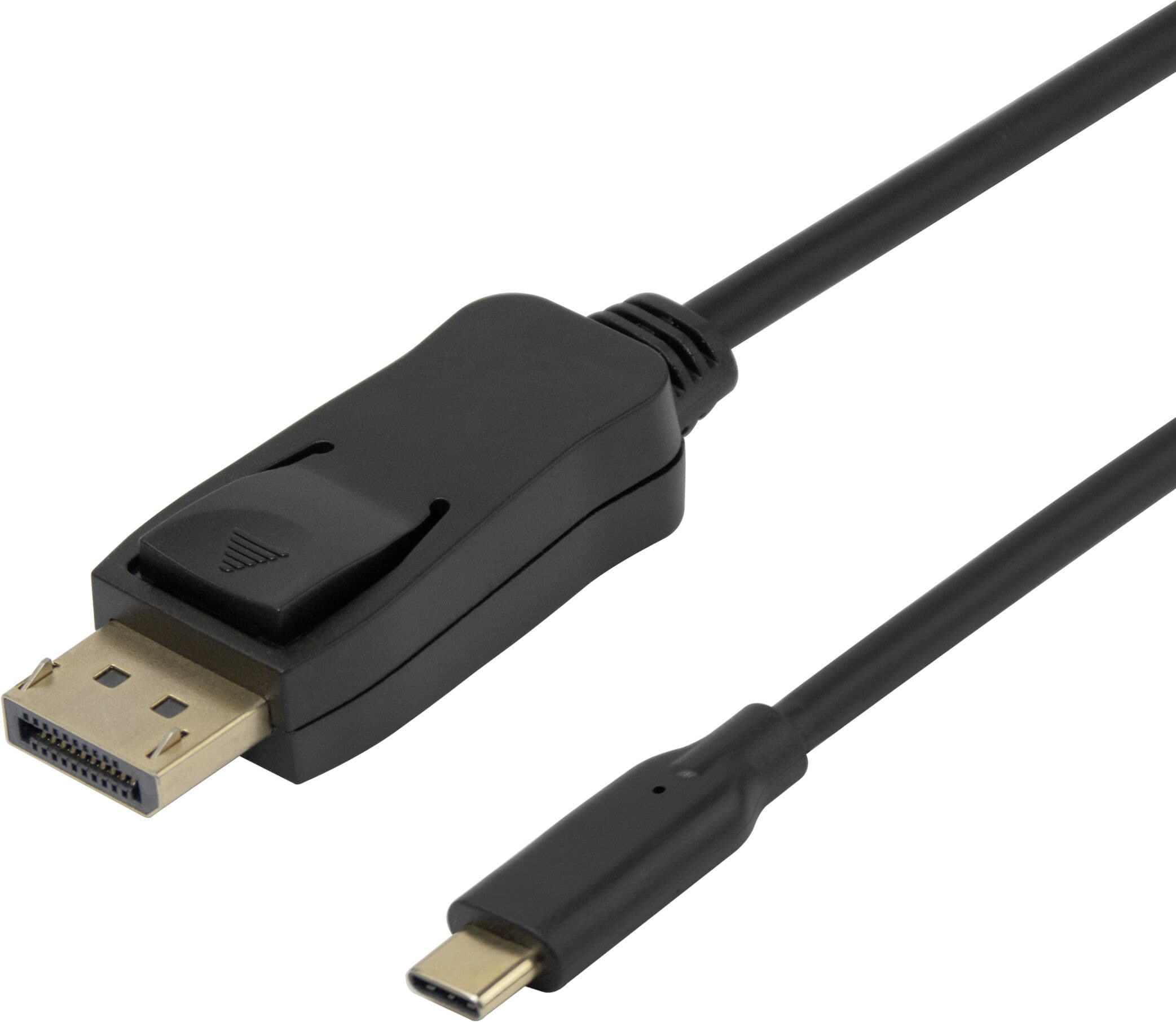 Deltaco 8K USB-C til DisplayPort-kabel - 2 m