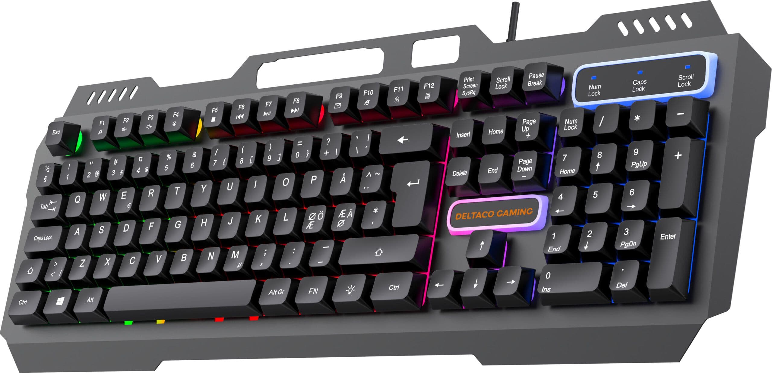 Deltaco Gaming DK130 Gamingtastatur