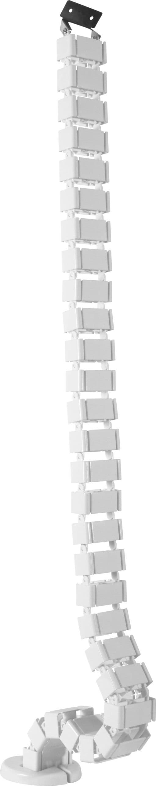Deltaco Office Cable Management ryggraden - Hvit