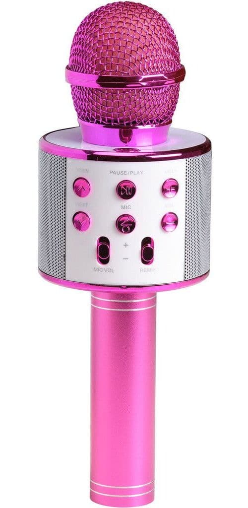 Denver Karaoke-mikrofon med Bluetooth - Rosa