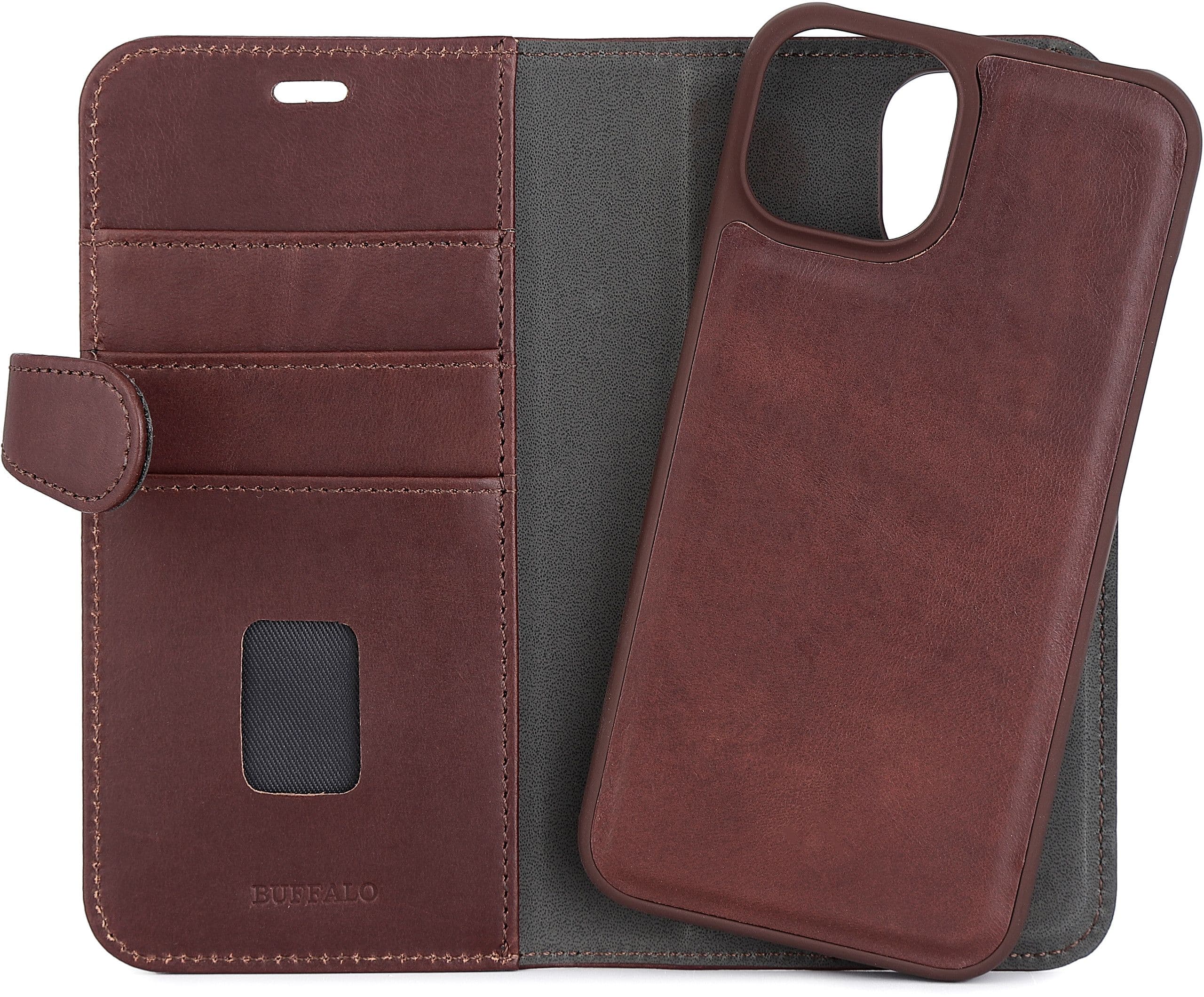 Gear Buffalo Wallet (iPhone 14) - Brun