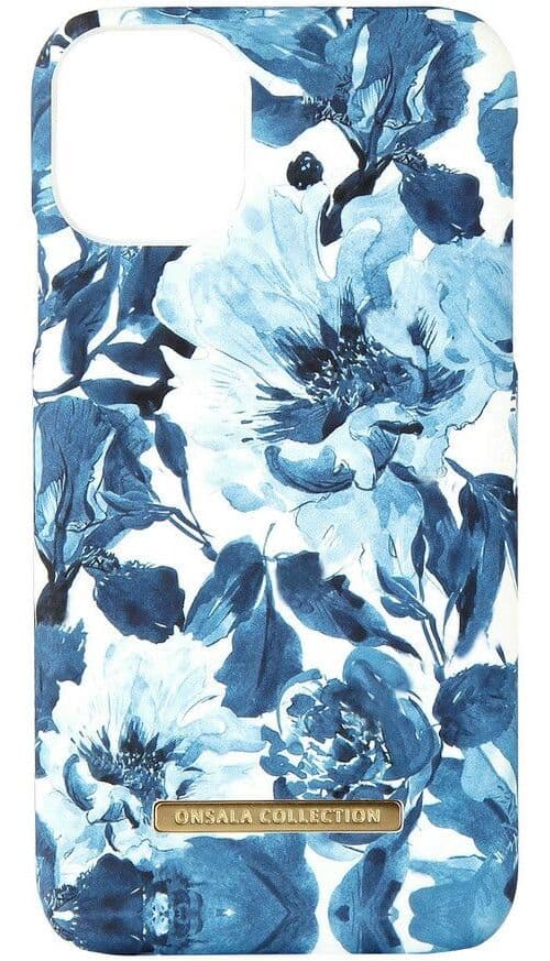 Onsala Magnetic Soft (iPhone 11) - Indigo Peony