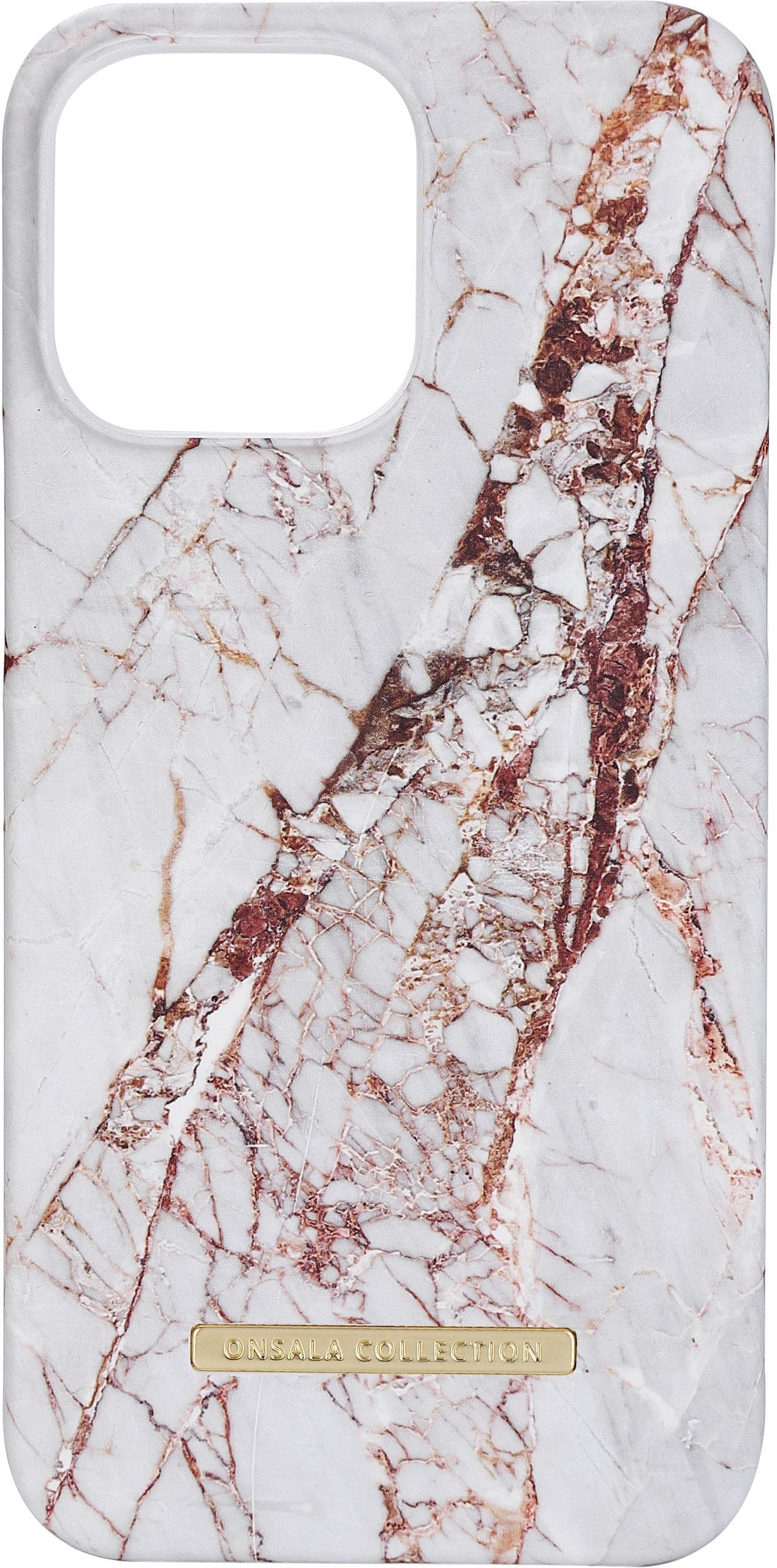 Onsala Magnetic White Rhino Marble (iPhone 14 Pro Max)