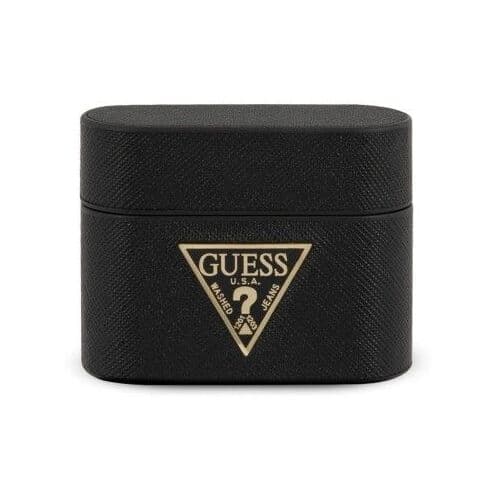 Guess Saffiano Collection (AirPods Pro) - Svart