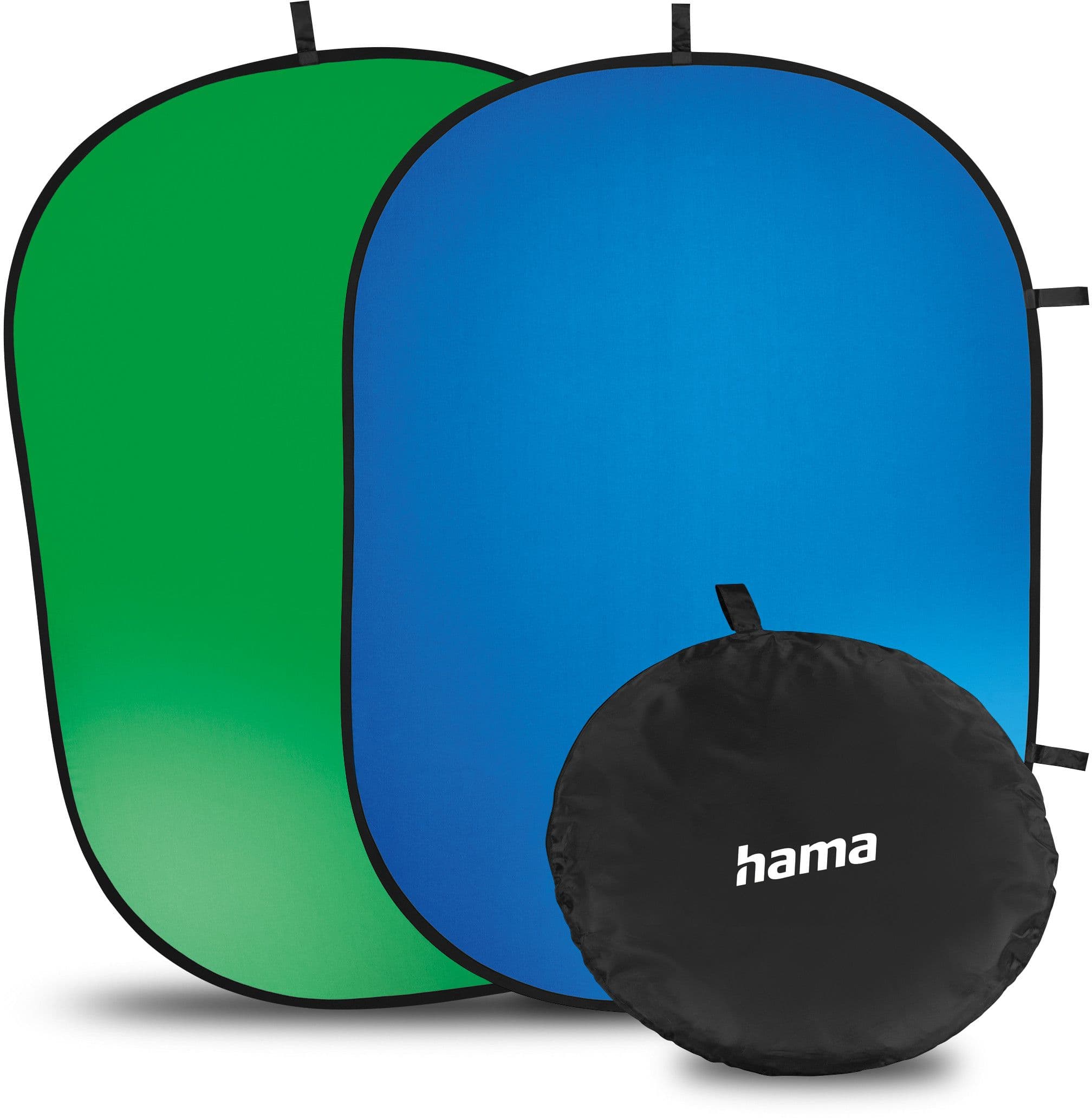 Hama sammenleggbar grønn skjerm 2-i-1