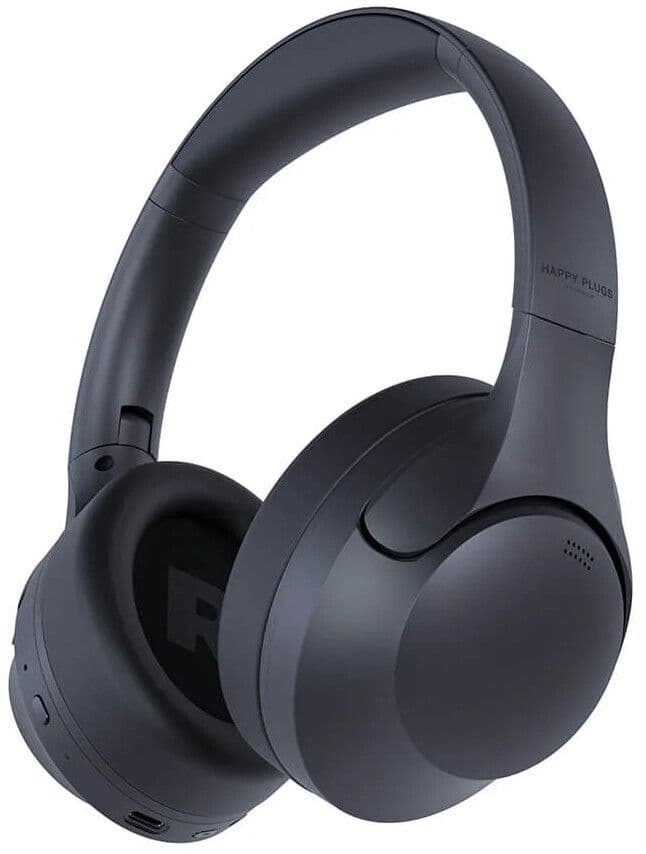 Happy Plugs Play Pro ANC-hodetelefoner - Svart