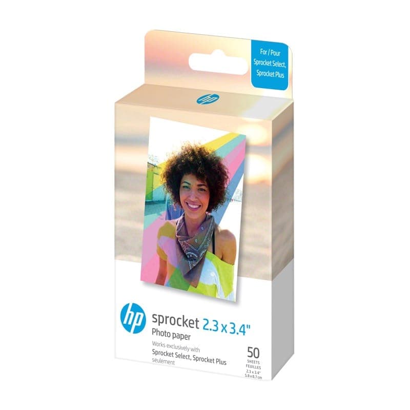 HP Sprocket Select Zink Paper 2,3x3,4" - 50-pack