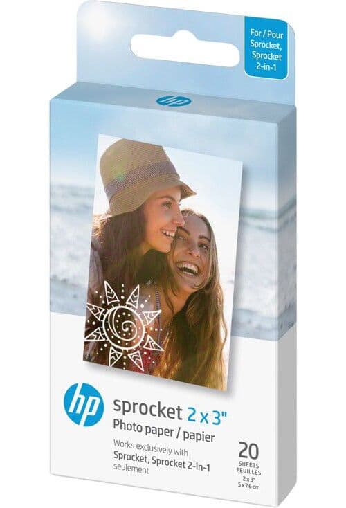 HP Sprocket Luna Zink Paper 2x3" - 20-pack