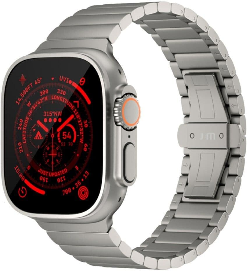 Just Mobile DLC Titaniumarmbånd (Apple Watch Ultra 49mm)
