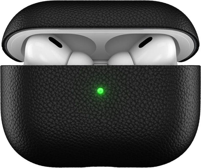 KeyBudz PodSkinz Artisan Leather Case (AirPods Pro 2) - Svart